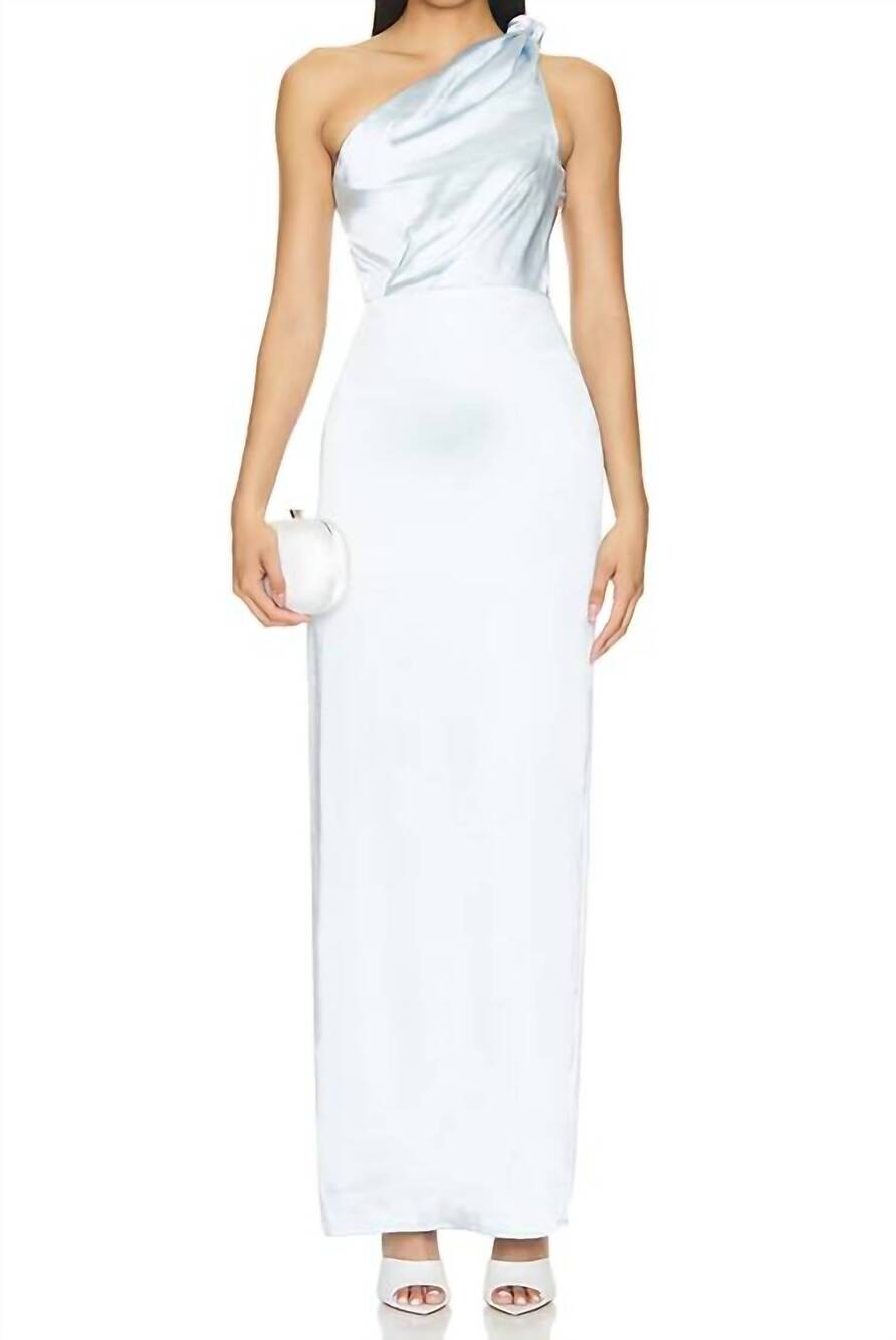 NEW LOVERS + FRIENDS bella gown in light blue